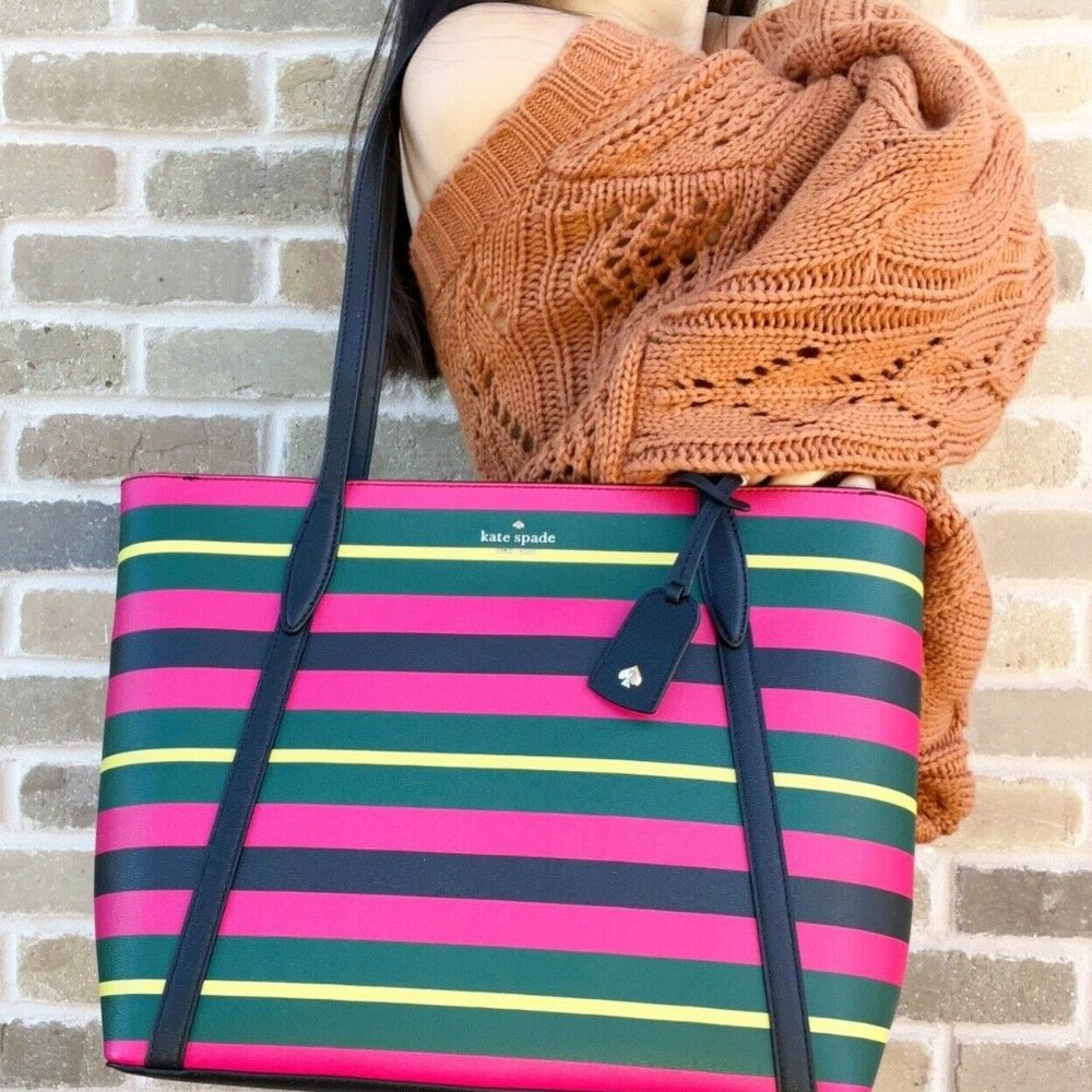 NWT Kate Spade Large Top Zip Tote